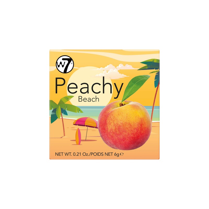 W7 Boxed Blush Peachy Beach