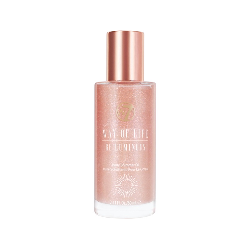 W7 Way Of Life Body Shimmer Oil Be Luminous