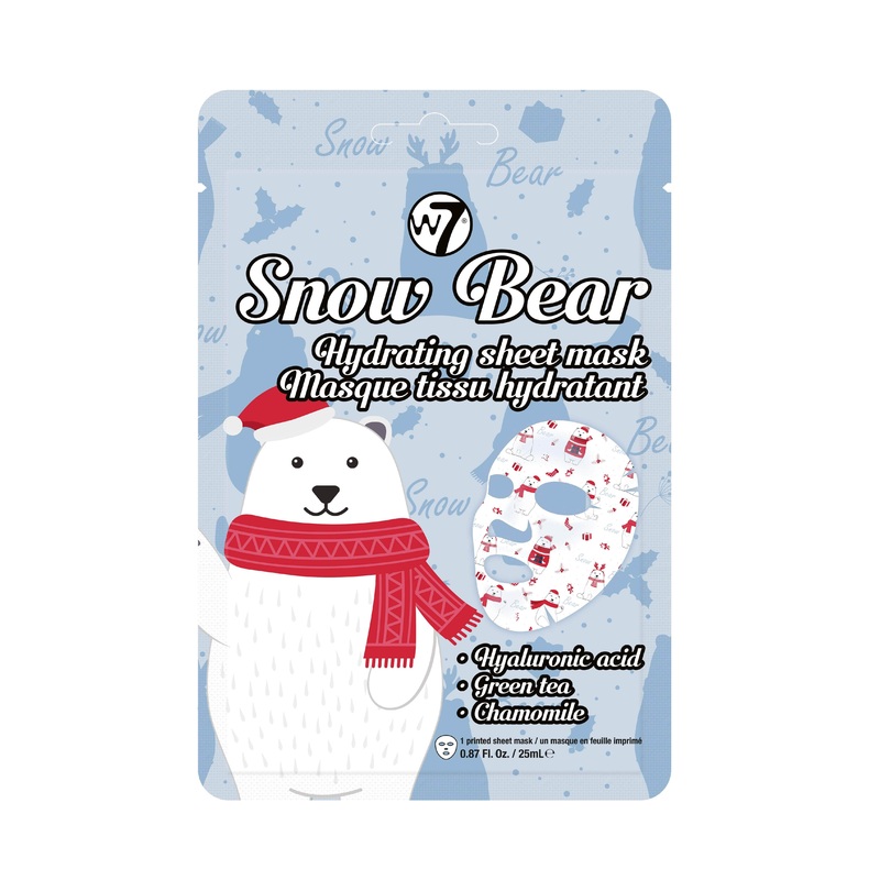 W7 Sheet Mask Snow Bear