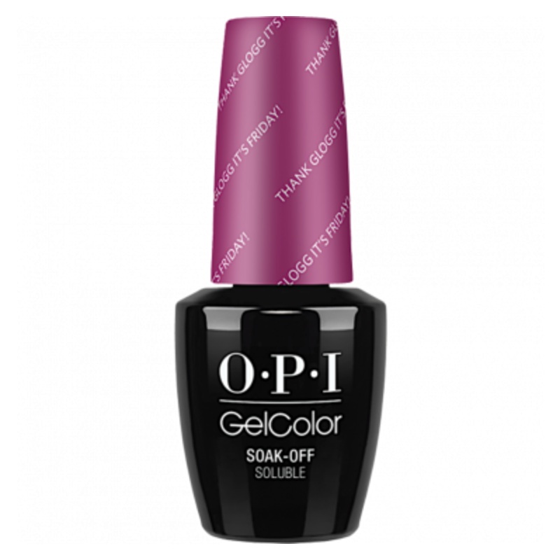 OPI Gel Color Thank Glogg Its Friday!