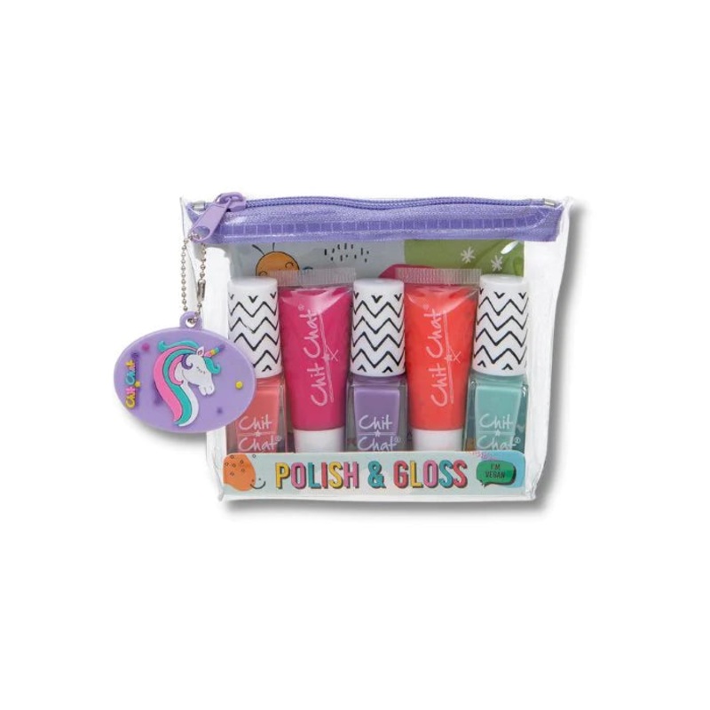 Chit Chat Polish & Gloss Set