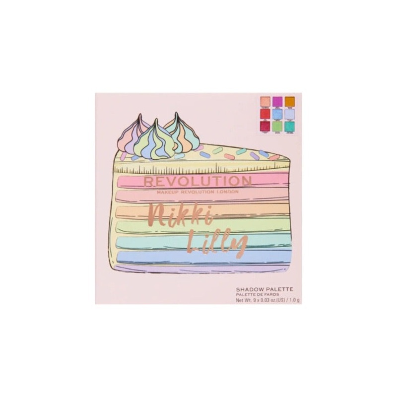 Revolution X Nikki Lilly Eyeshadow Palette Pastel Deli