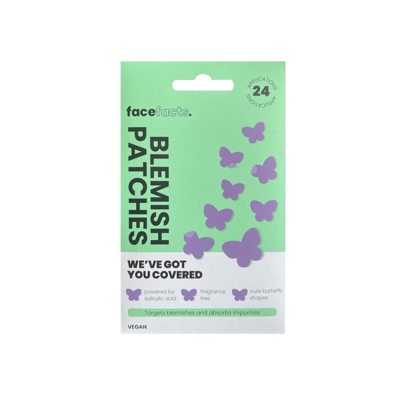 Face Facts 24 Blemish Patches Butterflies