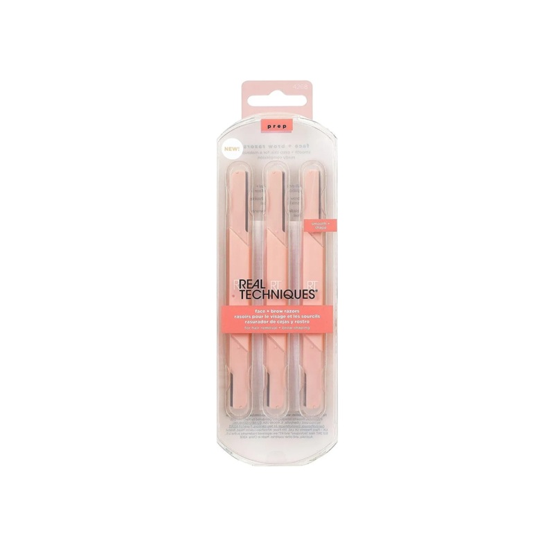 Real Techniques 3Pc Face + Brow Razor