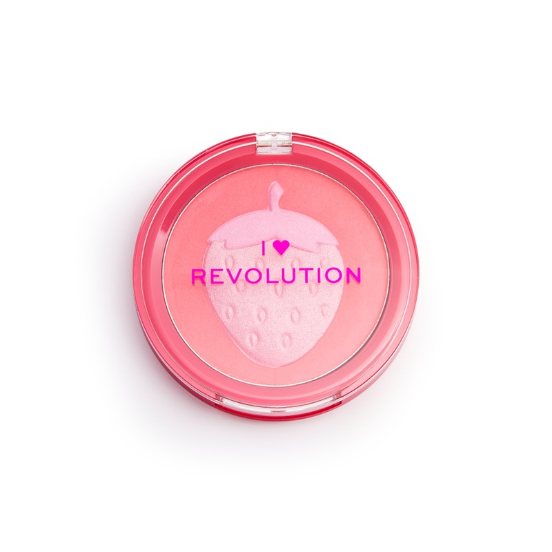 Revolution Soft Shimmering Blusher Strawberry