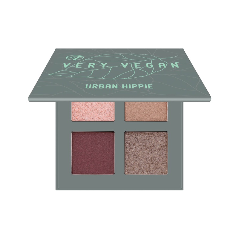 W7 Very Vegan Quad Eyeshadow Boho Chic