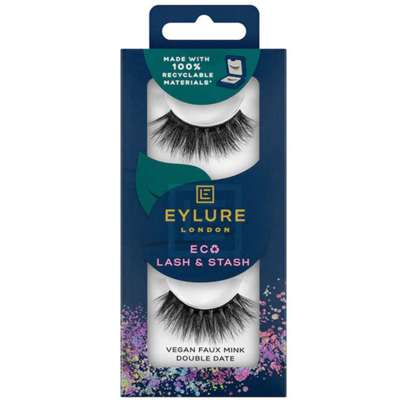 Eylure Eco Lash & Stash Vegan Faux Mink Double Date