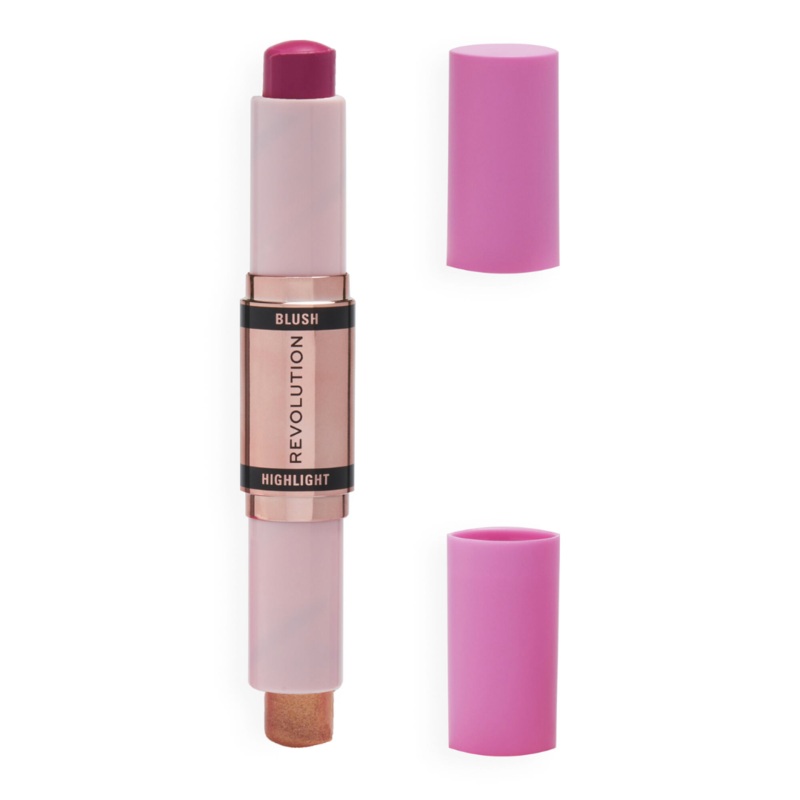 Revolution Blush & Highlight Stick Golden Shine
