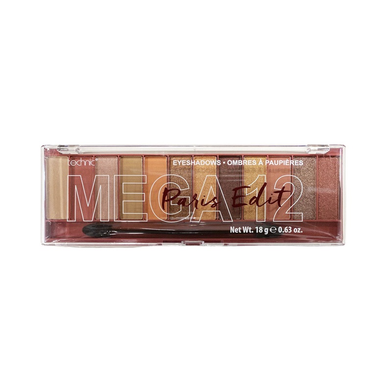 Technic Mega 12 Eyeshadow Palette Paris Edit