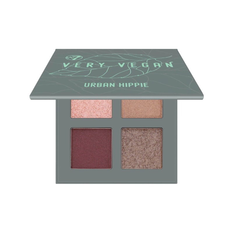 W7 Very Vegan Quad Eyeshadow Urban Hippie