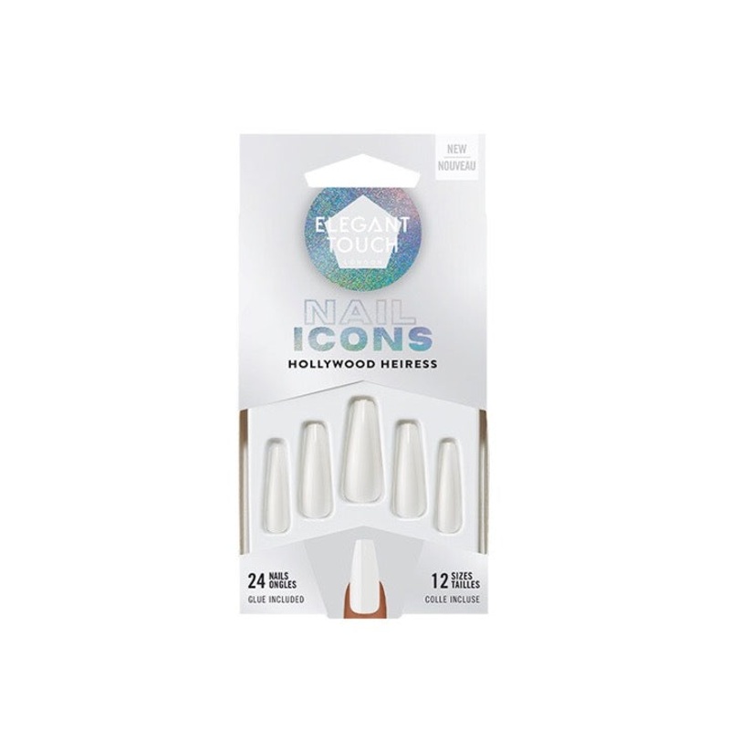 Elegant Touch False Nails Nail Icons Hollywood Heiress