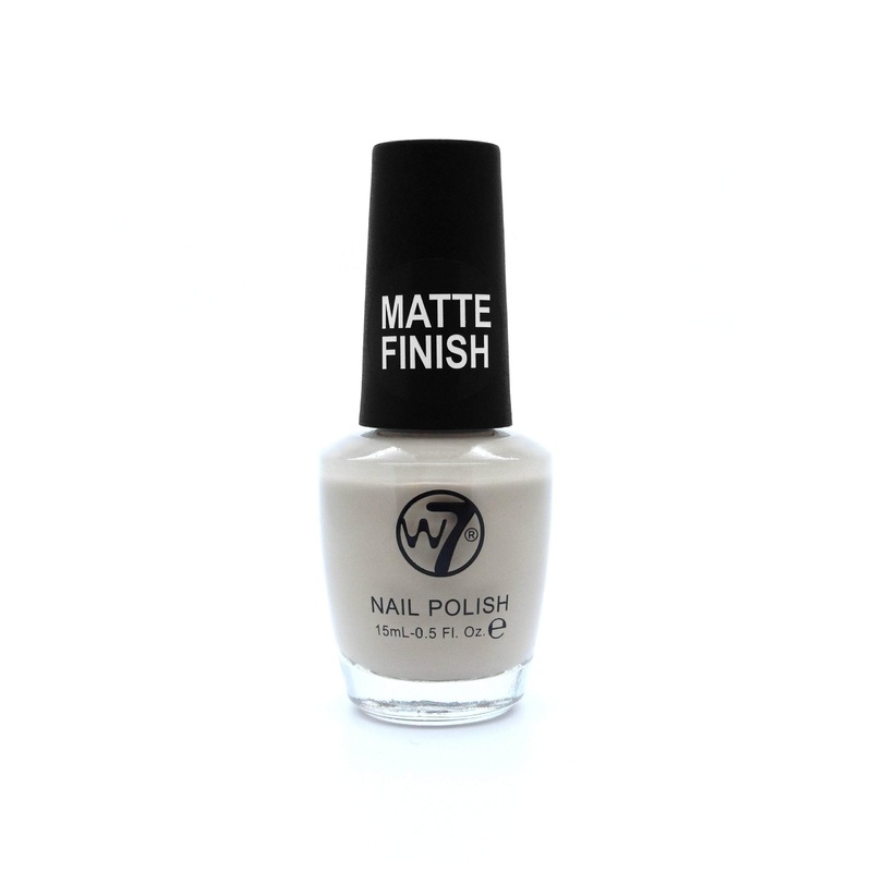 W7 Nail Polish 158 Matte Latte
