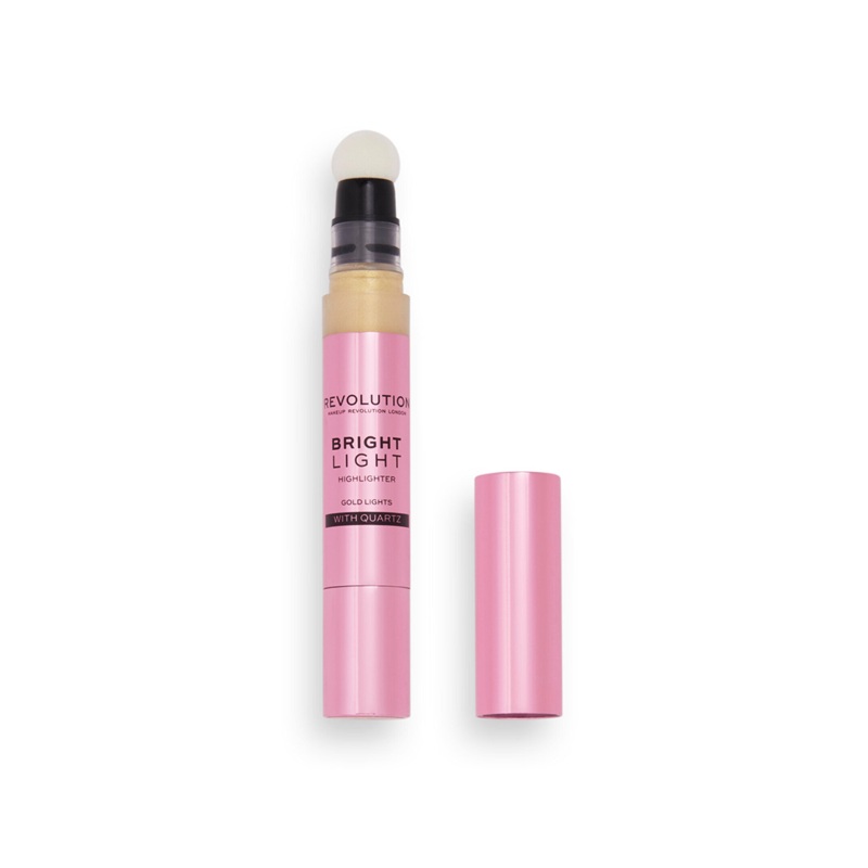 Revolution Bright Light Highlighter Gold Lights-TESTER