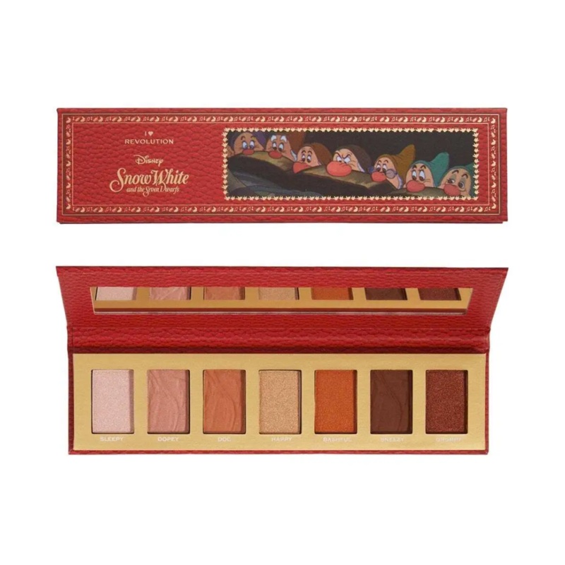 TESTER Revolution X Snow White Eyeshadow Seven Dwarfs
