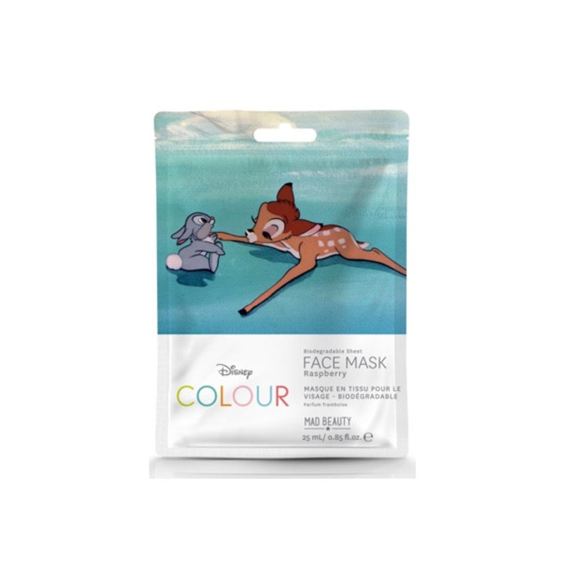 Mad Beauty Disney Colour Face Mask Bambi Raspberry
