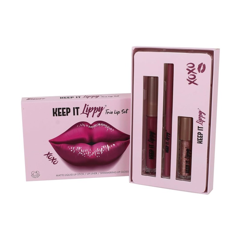 Keep it Lippy Trio Lip Set Mauve