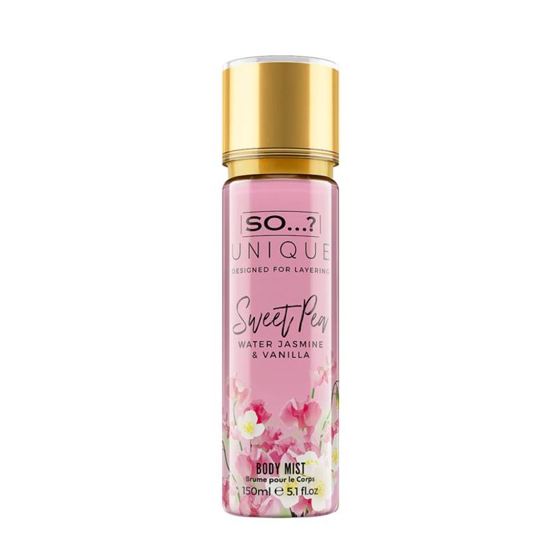So? Unique Sweet Pea Body Mist