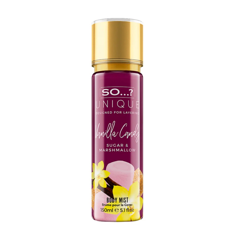 So? Unique Vanilla Candy Body Mist