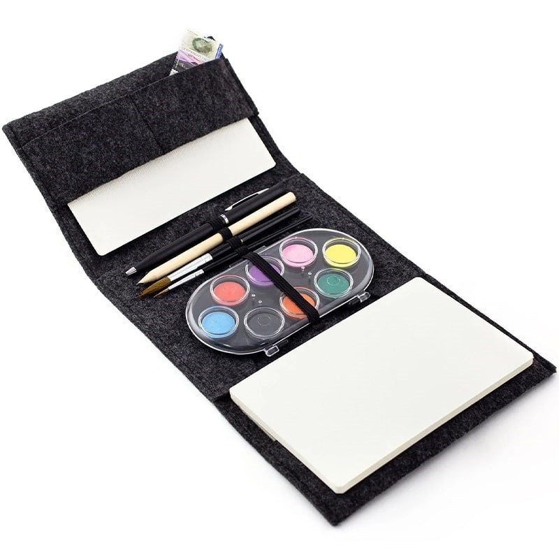 Jotblock Travel Postcard Watercolor Paint Set