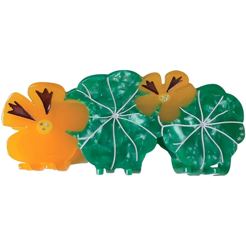 Nasturtium Garden Hair Claw