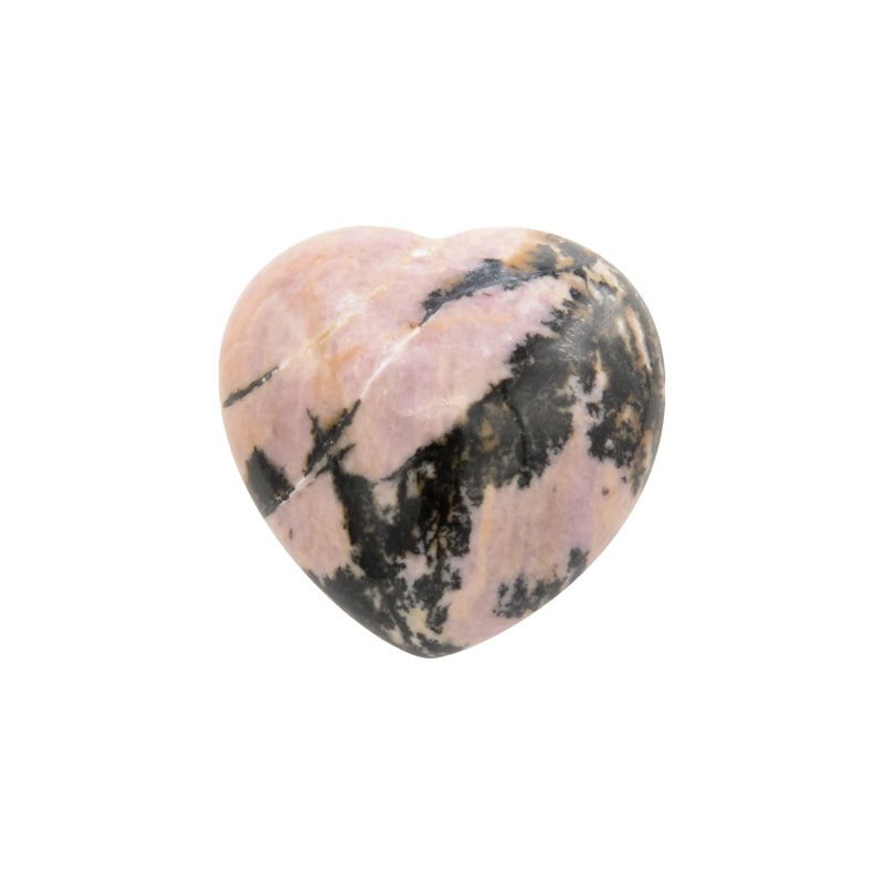 Rhonodite Puffy Heart Gemstone