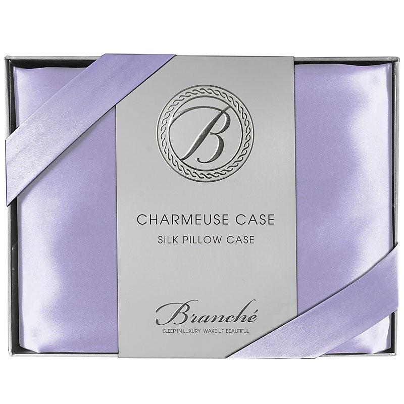 100% Silk Boudoir Pillow Slip (12" x 16") - Lavender