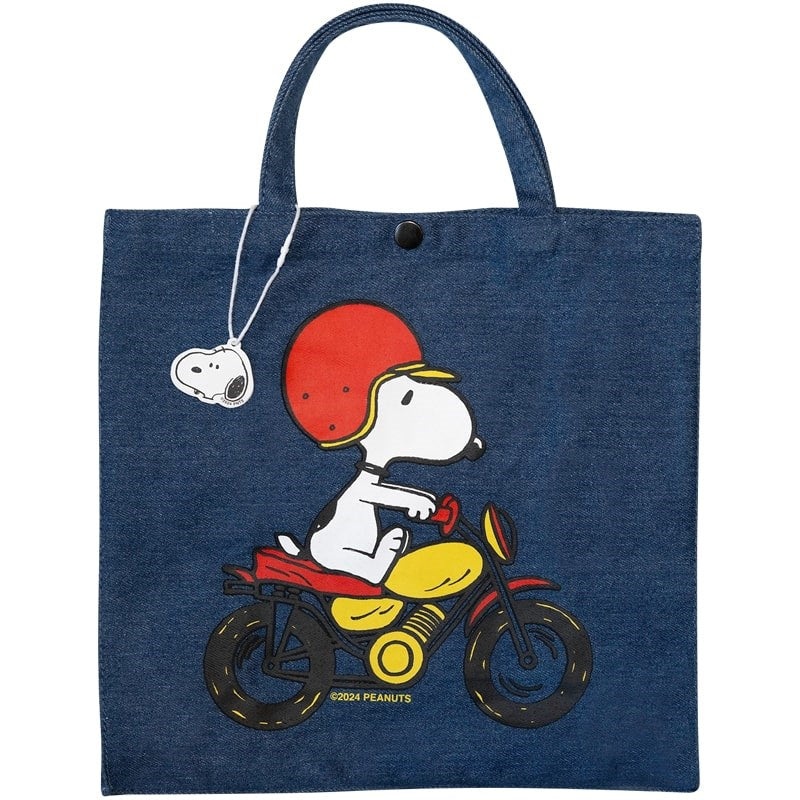 3P4 X Peanuts Vintage Market Tote - Snoopy Easy Rider