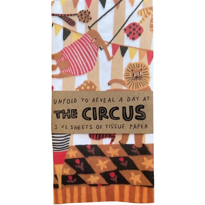 A Day At the Circus Tissue Paper