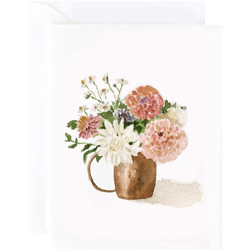 Dahlia Bouquet Notecards