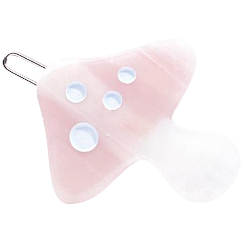 Mini Hair Clip - Mushroom
