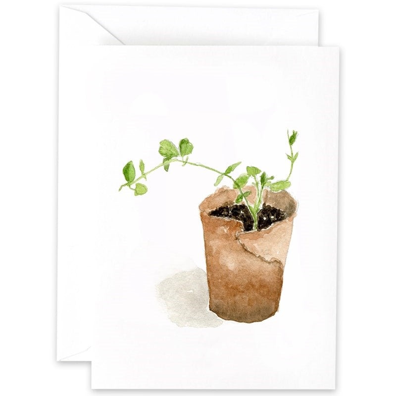 Sweet Pea Mini Notecard