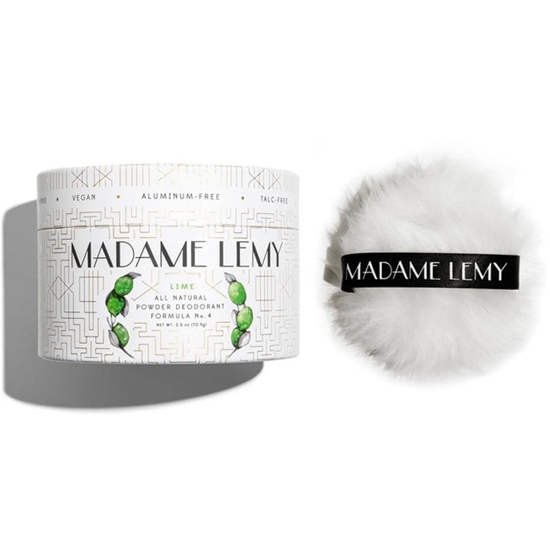 All Natural Powder Deodorant - Lime