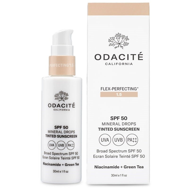 SPF 50 Flex-Perfecting Mineral Drops Tinted Sunscreen - 1.5
