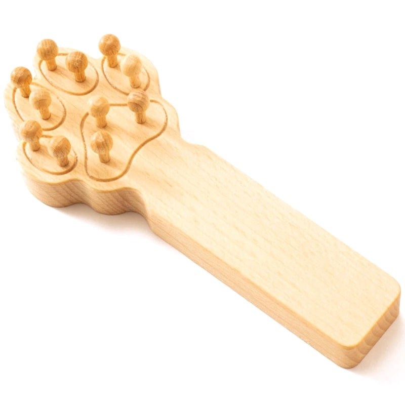 Wooden Massage Brush For Pets