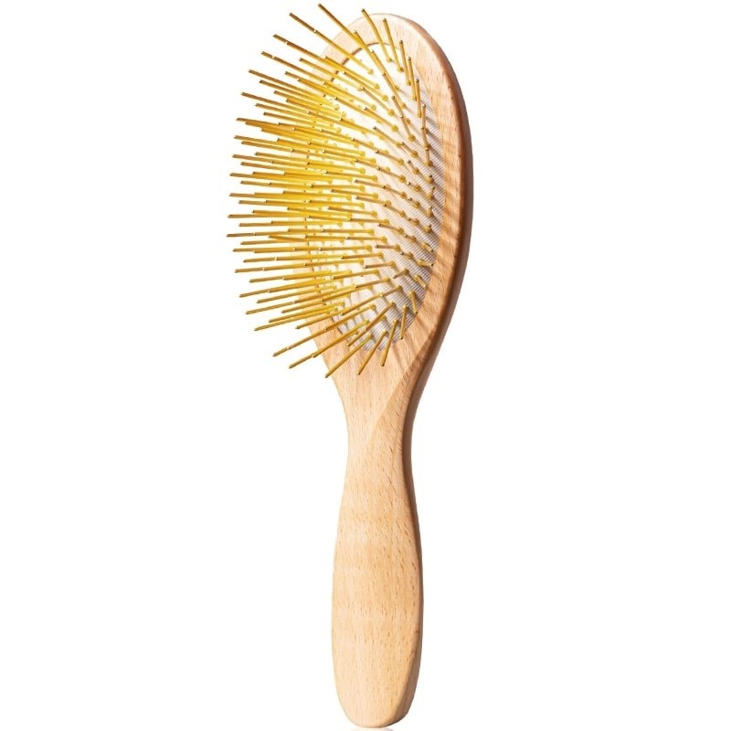 Gua Sha Hair & Scalp Brush: Premium Wooden Edition