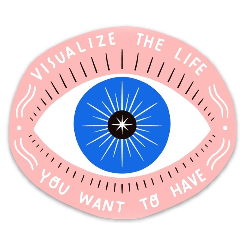 Visualize Life Sticker