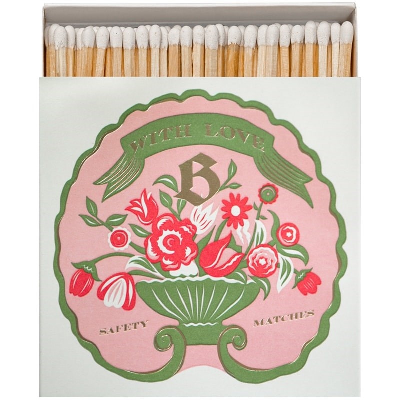 With Love X Blumenhaus Flower Matchbox