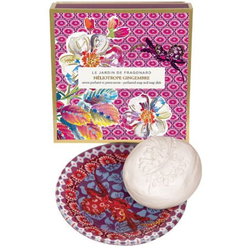 Hliotrope Gingembre Soap and Dish Set