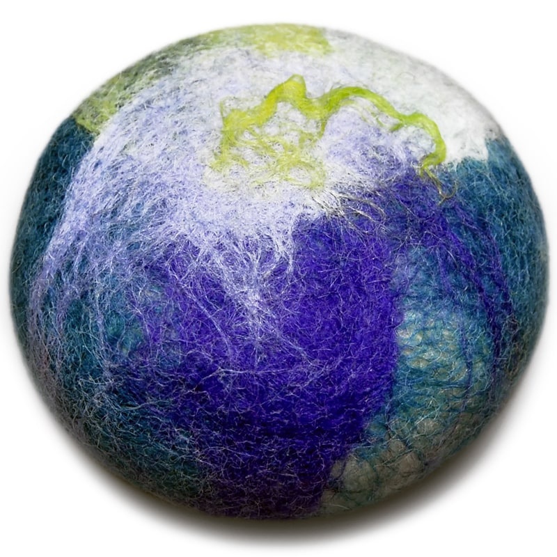 Lavender Mint Felted Soap