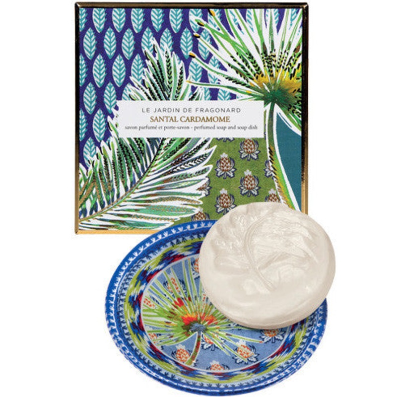 Santal Cardamome Soap and Dish Set