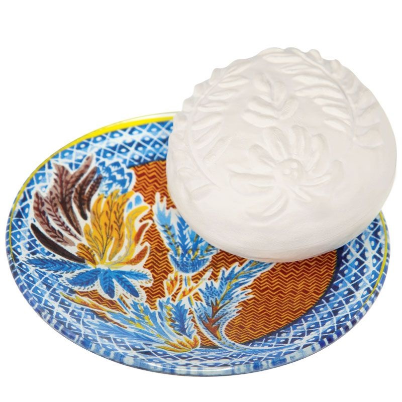 Rose Lavande Soap and Dish Set