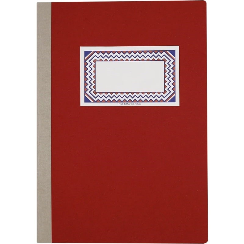 A4 Notebook - Bonvini #006 Blue Label