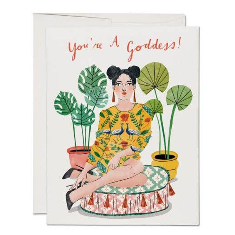 Cushion Goddess Card