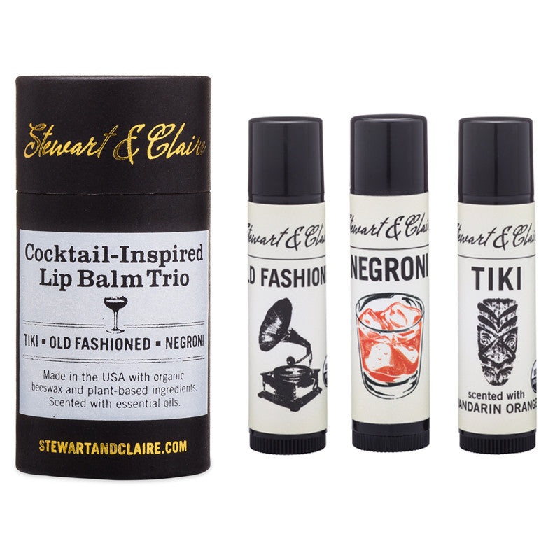 Cocktail-Inspired Lip Balm Trio
