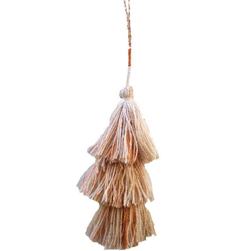 Tamra Bottle Tassels: Natural