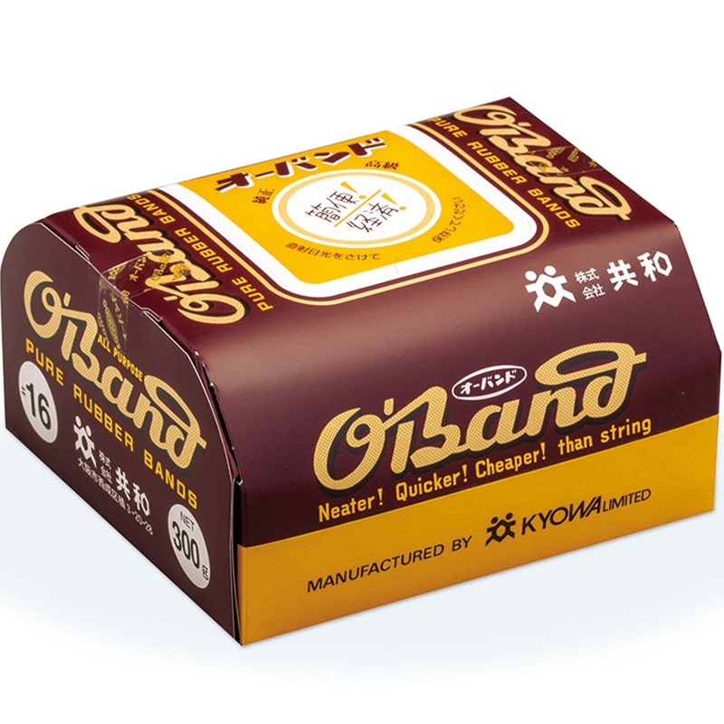 Classic OBand Rubber Bands Rounded Box