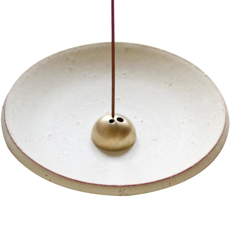 White Mountain Jade Incense Dish