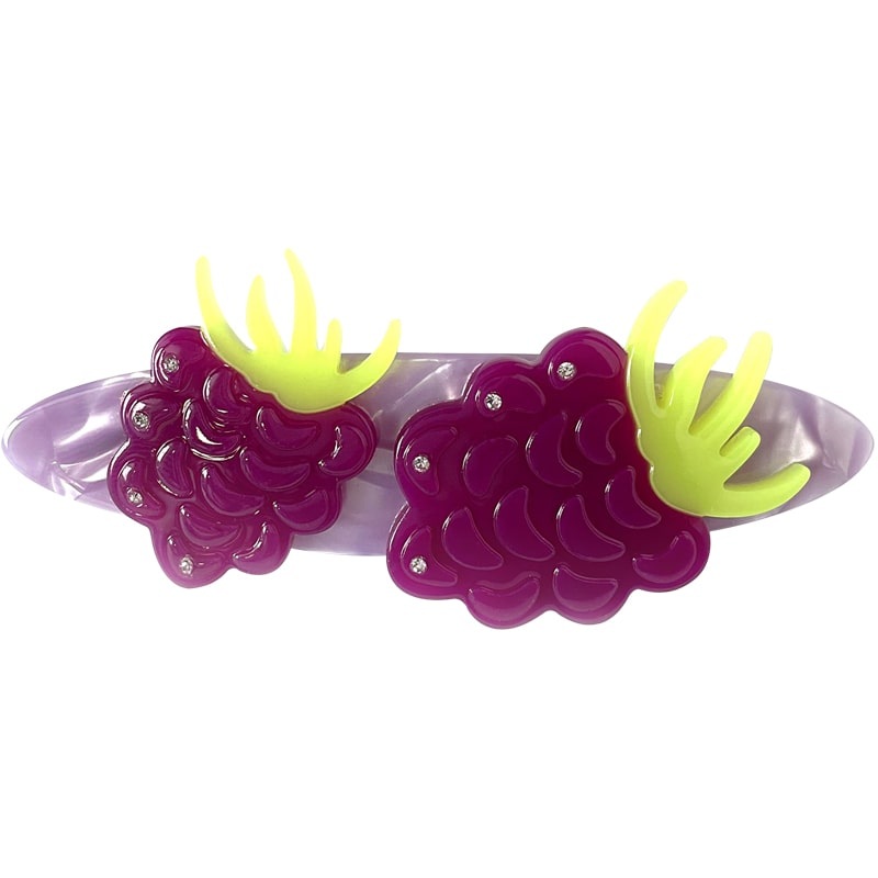 Raspberry Medley Hair Barrette