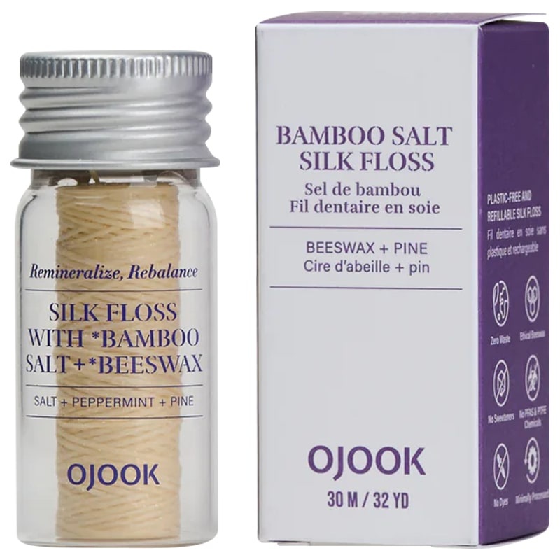 Silk Floss with Bamboo Salt and Beeswax