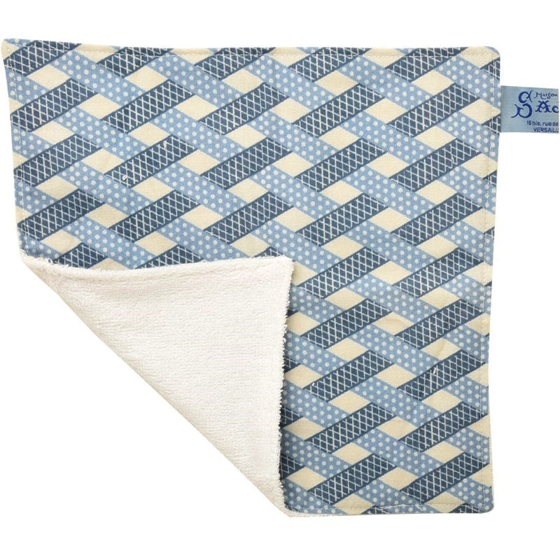 Terry Face Cloth Damas Blue